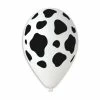 Funny Balloons Usa Latex Balloons GS110: #655 Cow Printed 923407