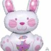Funny Balloonsusa Foil Balloons Easter Enchantment Bunny 28308
