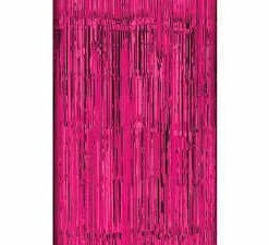 Funny Balloonsusa Foil Curtain Hot Pink