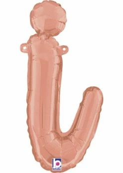 Funny Balloons Usa Rose Gold I Script Letter 07092