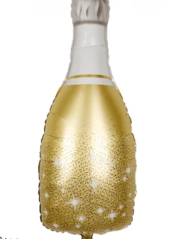 Funny Balloonsusa Foil Balloons Super Gold Bottle 088357