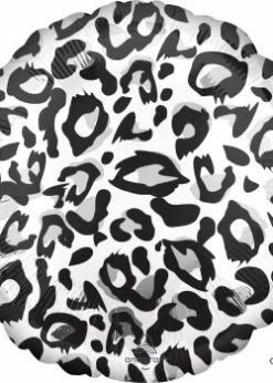 Funny Balloonsusa Snow Leopard Animal Print 42414 - 18 In