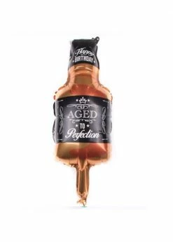 Funny Balloonsusa Mini Aged To Perfection Whiskey Bottle