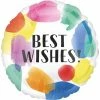 Funny Balloons Usa Best Wishes Painted Swoosh 4117101