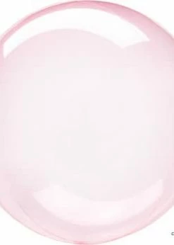 Funny Balloonsusa Clearz Crystal Dark Pink 8284811 - 18 In Foil Balloons