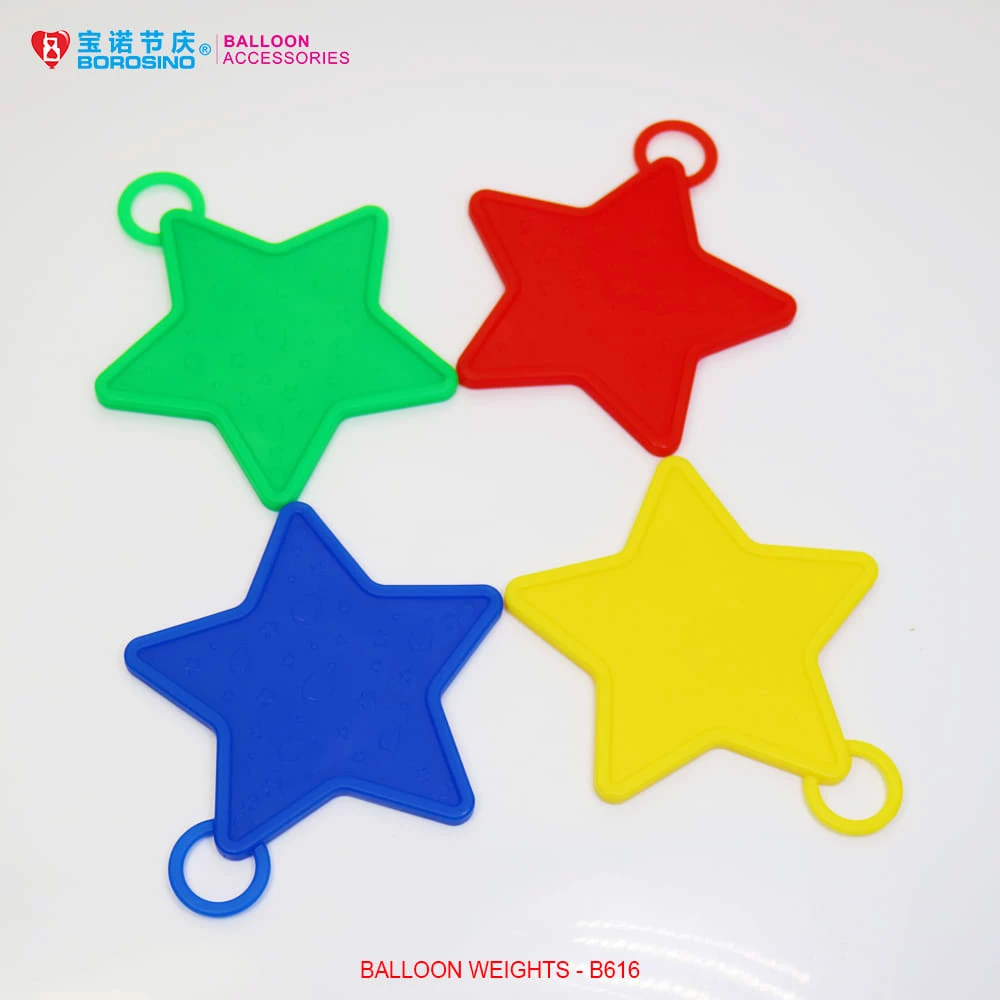 Funny Balloonsusa Yellow Plastic Stars Balloon Weight B616 2 Funny Balloonsusa Yellow Plastic Stars Balloon Weight B616