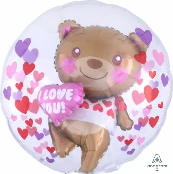 Funny Balloonsusa Love You Bear 34181 Foil Balloons 3 Funny Balloonsusa Love You Bear 34181 Foil Balloons