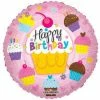 Funny Balloonsusa Birthday Cupcakes Foil Balloons