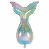 Funny Balloons Usa Pastel Colors Mermaid Tail 006004 Foil Balloons