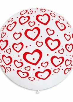 Funny Balloons Usa GS30: Hearts & Dots 327397
