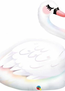 Funny Balloonsusa Graceful Swan 87971 Foil Balloons