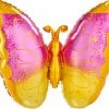 Funny Balloons Usa Pink And Yellow Butterfly 4279101