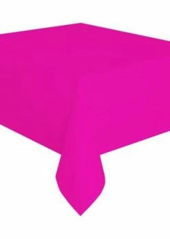 Funny Balloonsusa Plastic Tablecloth ( Neon Pink )349220