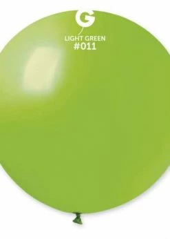 Funny Balloons Usa G30: #011 Light Green 340198 Standard Color 31 In Latex Balloons