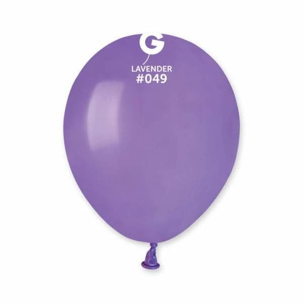 Funny Balloons Usa A50: #049 Lavender 054910 Standard Color 5 In Latex Balloons 3 Funny Balloons Usa A50: #049 Lavender 054910 Standard Color 5 In Latex Balloons