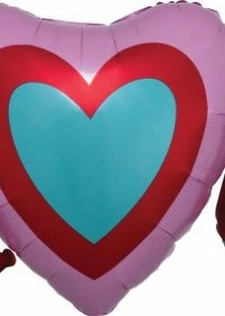 Funny Balloons Usa Satin Infused I Heart You 3871301 Foil Balloons