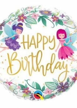 Funny Balloonsusa Birthday Wild Flower Fairies 12263