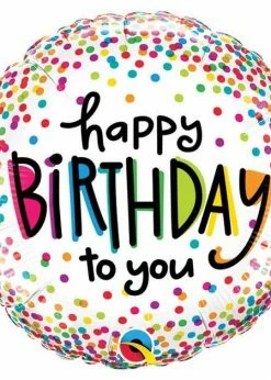 Funny Balloonsusa Sprinked Dots B' Day 28126