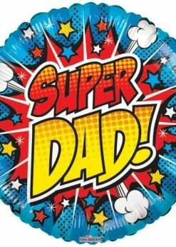 Funny Balloonsusa Foil Balloons Super Dad 86122 - 18