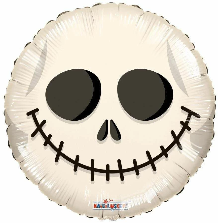 Funny Balloonsusa Jack Skull Face 88166-18 3 Funny Balloonsusa Jack Skull Face 88166-18