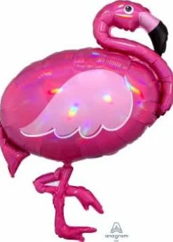 Funny Balloons Usa Iridescent Pink Flamingo 3937801