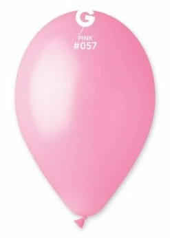 Funny Balloons Usa Latex Balloons G110: #057 Pink 115703 Standard Color 12 In