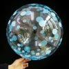Funny Balloons Usa Bubbles Blue Dots On Clear View Bubble Balloon 400104 - 18 In 2 Funny Balloons Usa Bubbles Blue Dots On Clear View Bubble Balloon 400104 - 18 In