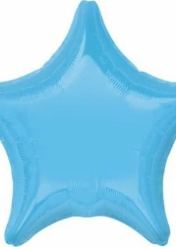 Funny Balloonsusa Pale Blue Decorator Star 22478 Foil Balloons
