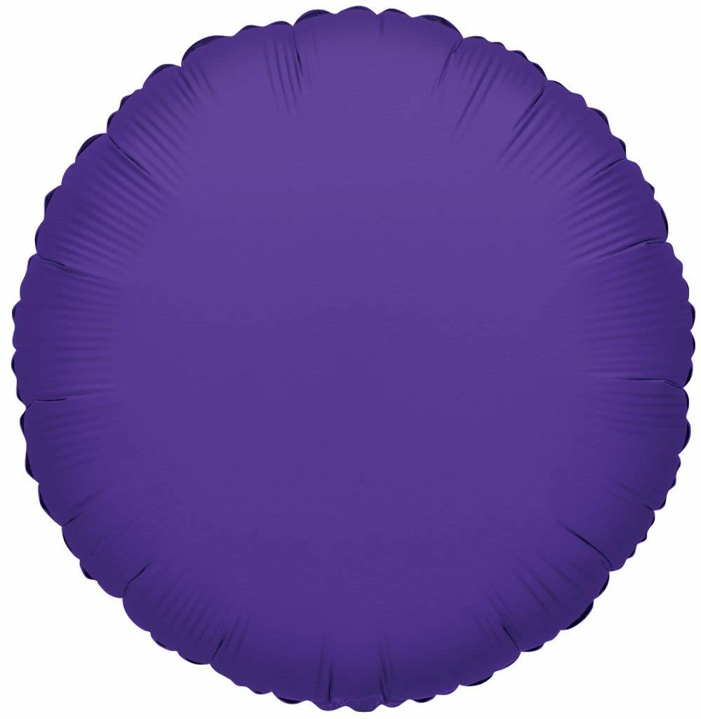 Funny Balloonsusa Purple Round 17426-18 3 Funny Balloonsusa Purple Round 17426-18