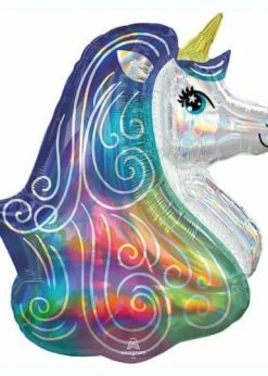 Funny Balloonsusa Iridiscent Unicorn 3937901