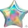 Funny Balloonsusa Iridiscent Pastel Rainbow Star - 3940701