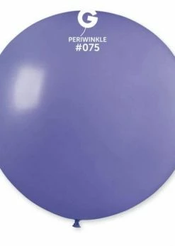Funny Balloons Usa G30: #075 Periwinkle 340242 Standard Color 31 In