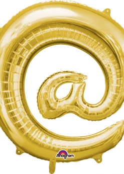 Funny Balloonsusa Foil Balloons @ Symbol Gold 3300201 - 34 In