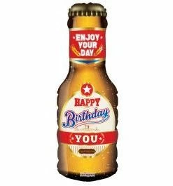 Funny Balloonsusa Mini Birthday Beer Bottle 15458-14