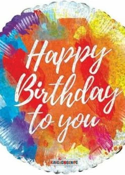 Funny Balloonsusa Foil Balloons Happy Birthday Brushes 15494 - 18