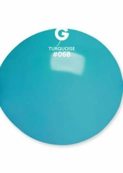 Funny Balloons Usa GL13: #068 Turquoise 136807 - 13 In Latex Balloons