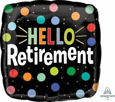 Funny Balloonsusa Hello Retirement 4119101 Foil Balloons 3 Funny Balloonsusa Hello Retirement 4119101 Foil Balloons