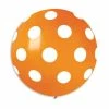 Funny Balloons Usa G220P: #004 Orange Polka Dot 314373 Latex Balloons 2 Funny Balloons Usa G220P: #004 Orange Polka Dot 314373 Latex Balloons