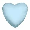 Funny Balloons Usa Foil Balloons Mini Light Blue Heart 34100 - 09