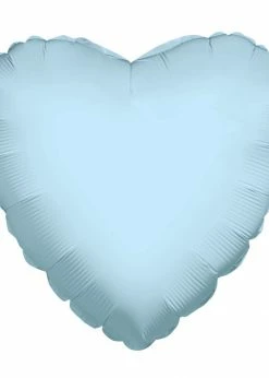 Funny Balloons Usa Foil Balloons Mini Light Blue Heart 34100 - 09