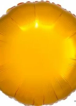 Funny Balloonsusa Metallic Gold Decor Round 20585