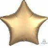Funny Balloonsusa Satin Luxe Gold Star 36804