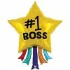 Funny Balloons Usa #1 Boss Star & Streamers 25141 Foil Balloons