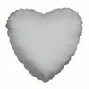 Funny Balloons Usa Mini Silver Heart 34109 - 04 Foil Balloons