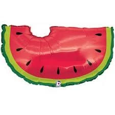 Funny Balloons Usa Watermelon Slice 85517 Foil Balloons