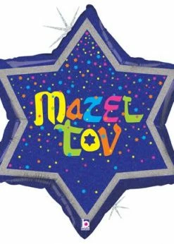 Funny Balloonsusa Mazel Tov Star 355926