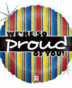 Funny Balloons Usa We're So Proud Of You 868143 Foil Balloons