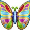Funny Balloons Usa Foil Balloons Bright Butterfly 0725401