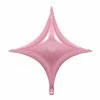 Funny Balloons Usa Mini 4 Point Pink Star 07075
