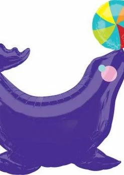 Funny Balloonsusa Foil Balloons Carnival Circus Seal